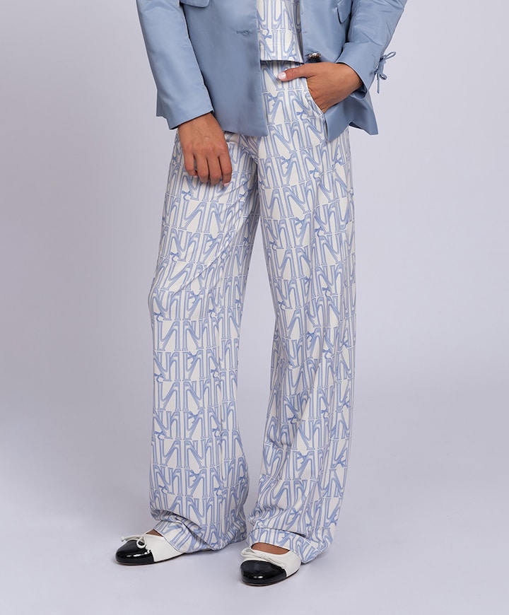 Alicia Bow broek ecru
