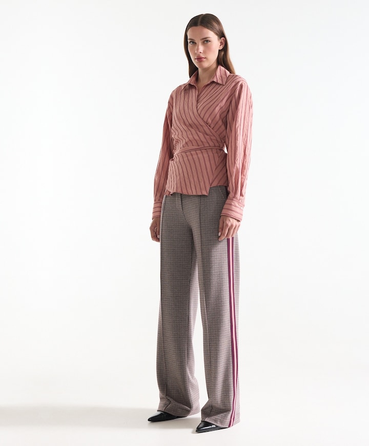 Dames blouse roze