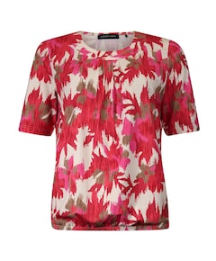 Dames t-shirt bordeaux