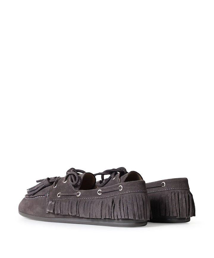 Native dames mocassins grijs