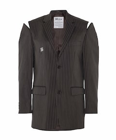 Dames blazer grijs