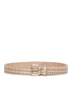 Dames riem beige