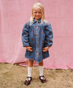 Meisjes jurk blauw