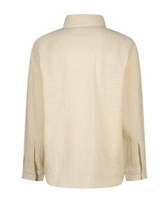 Jongens overhemd lange mouw beige