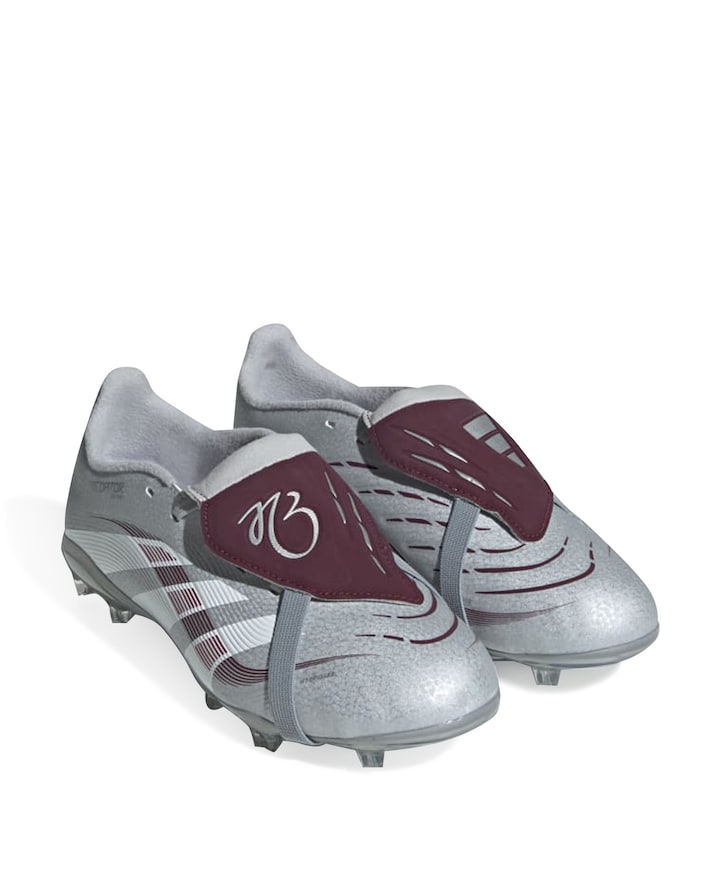 Predator League Ft Fg J Jb jongens voetbalschoenen grijs