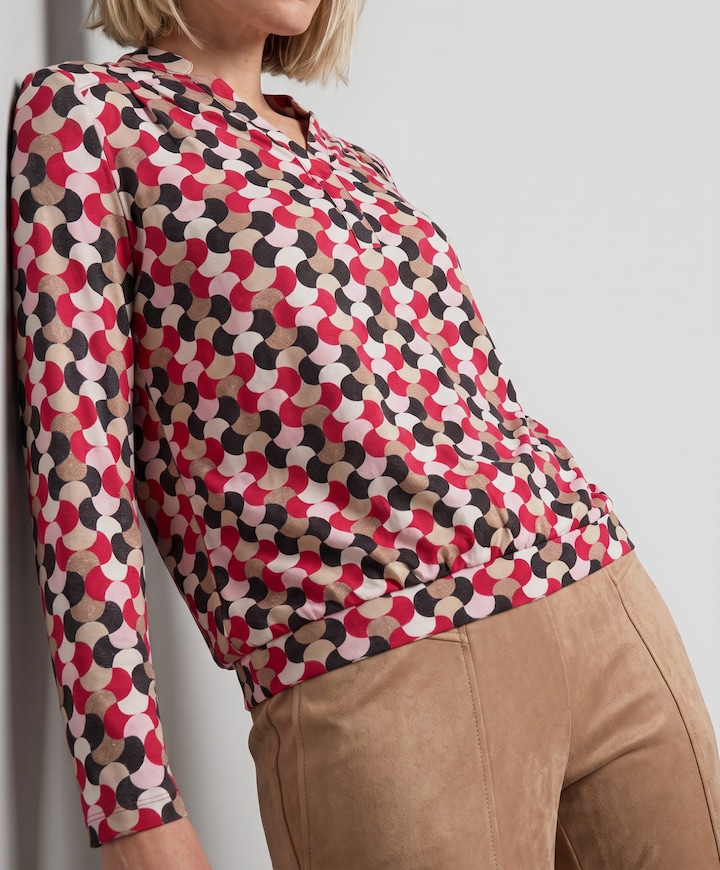 Dames longsleeve roze