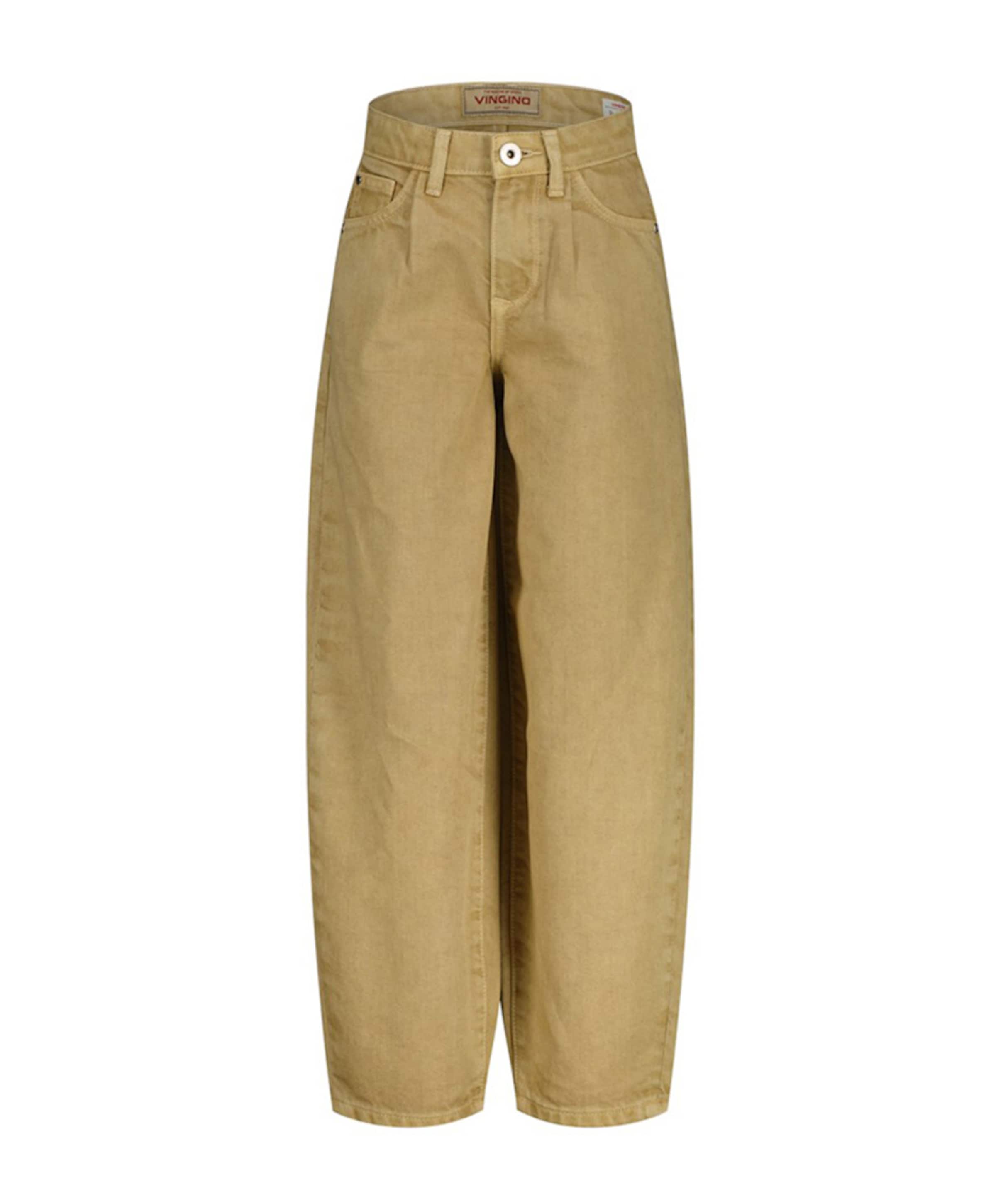 Camilla meisjes jeans bruin