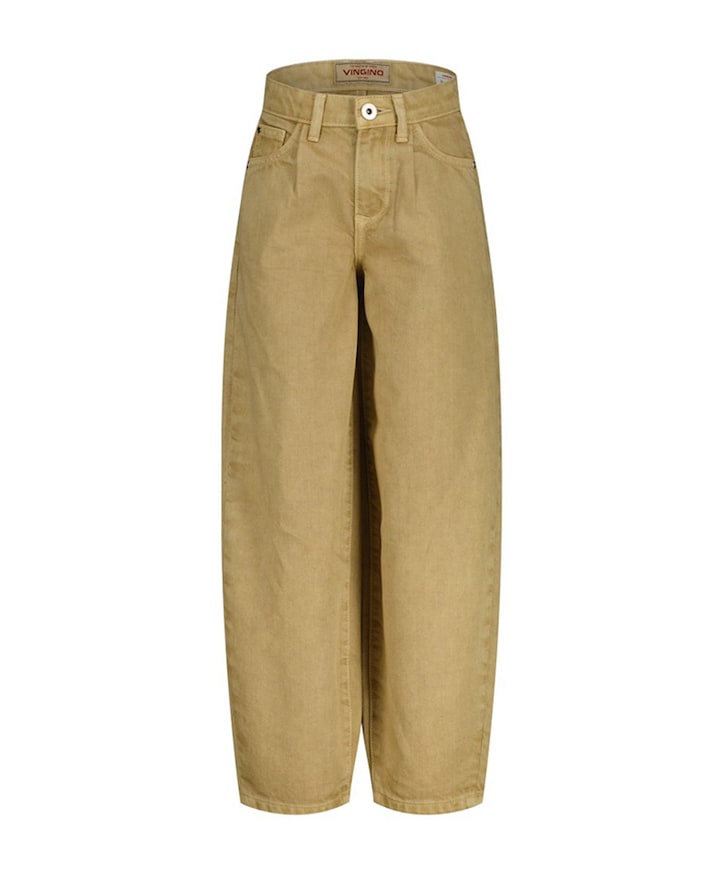 Camilla meisjes jeans bruin