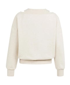 Dames sweater ecru