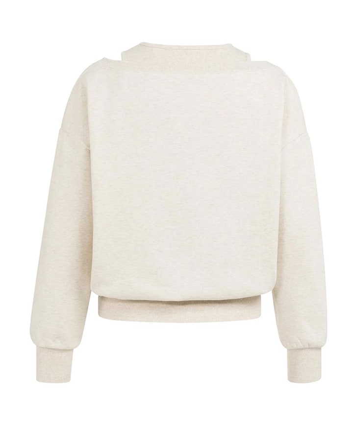 Dames sweater ecru