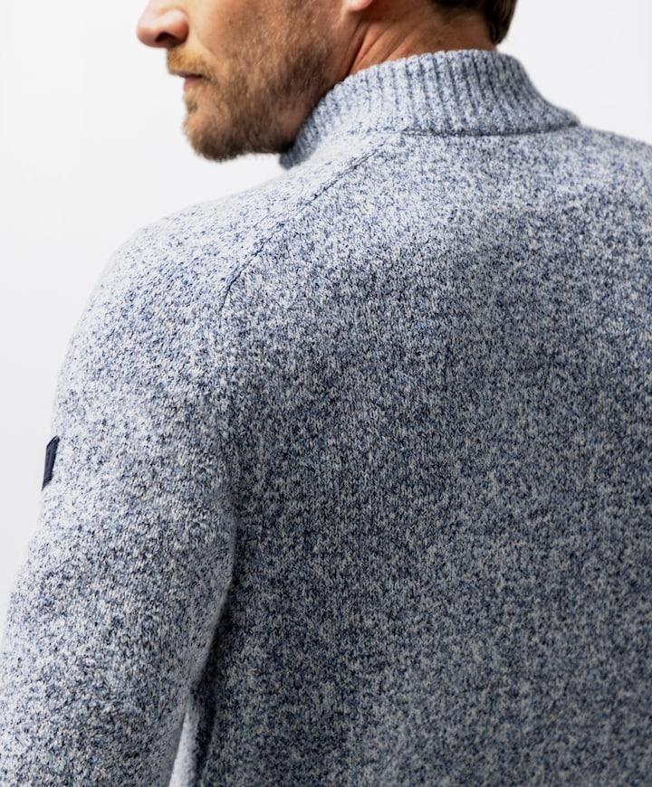 Heren trui blauw