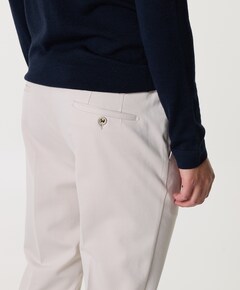 morello elax broek beige