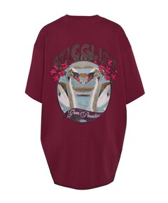 Dames T-shirt rood