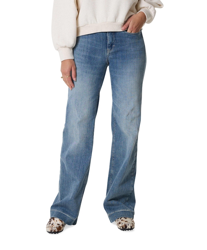 DREAM WIDE jeans blauw