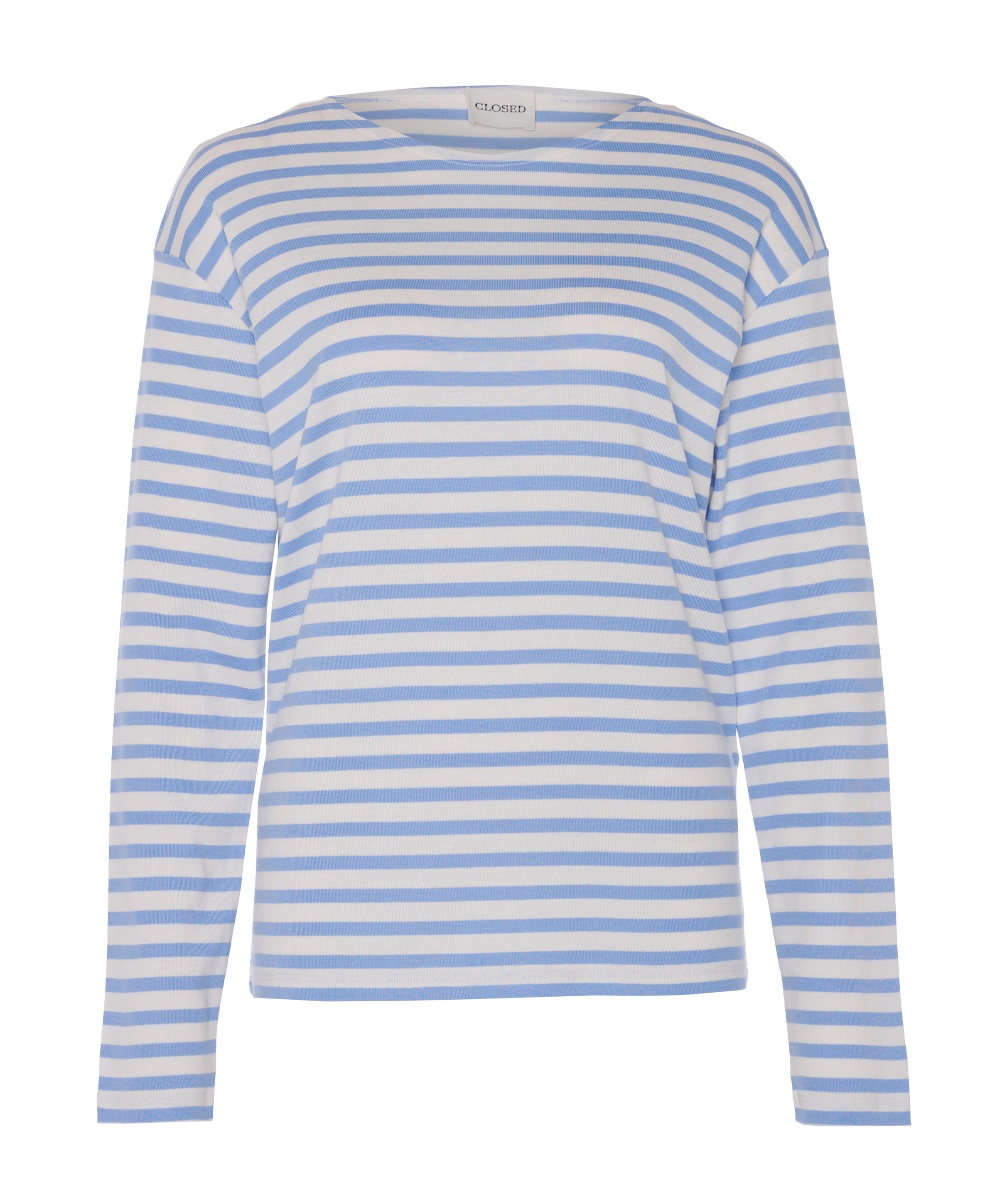 Dames longsleeve blauw