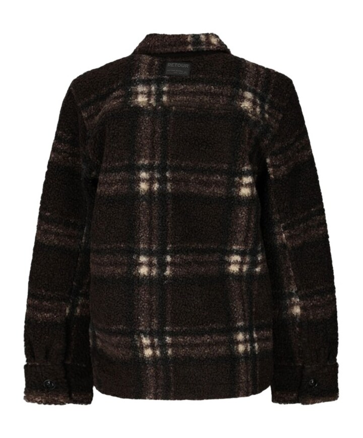 Jongens vest bruin