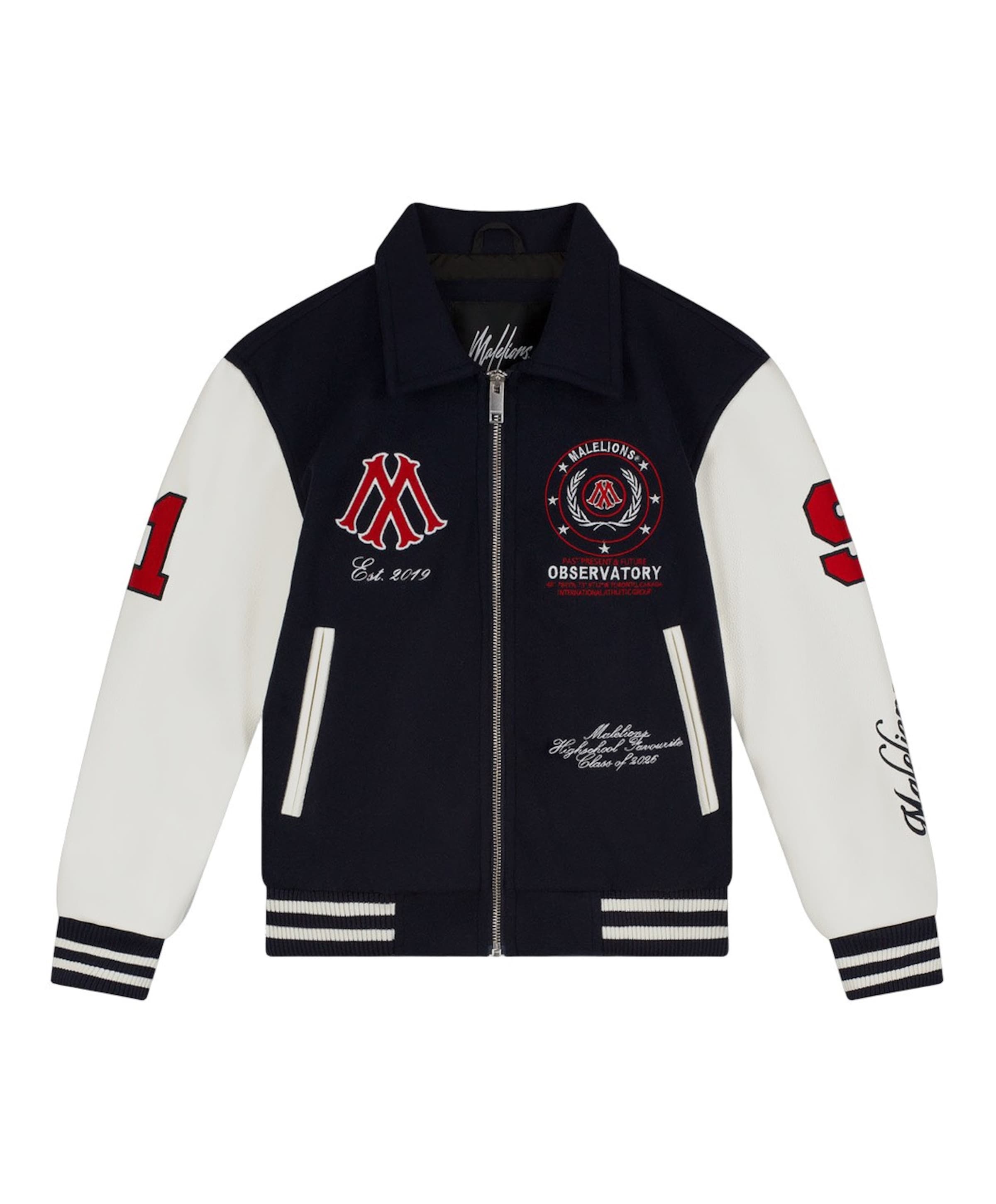 Jongens jas blauw