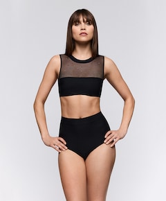 Dames bralette Tomorrowland zwart