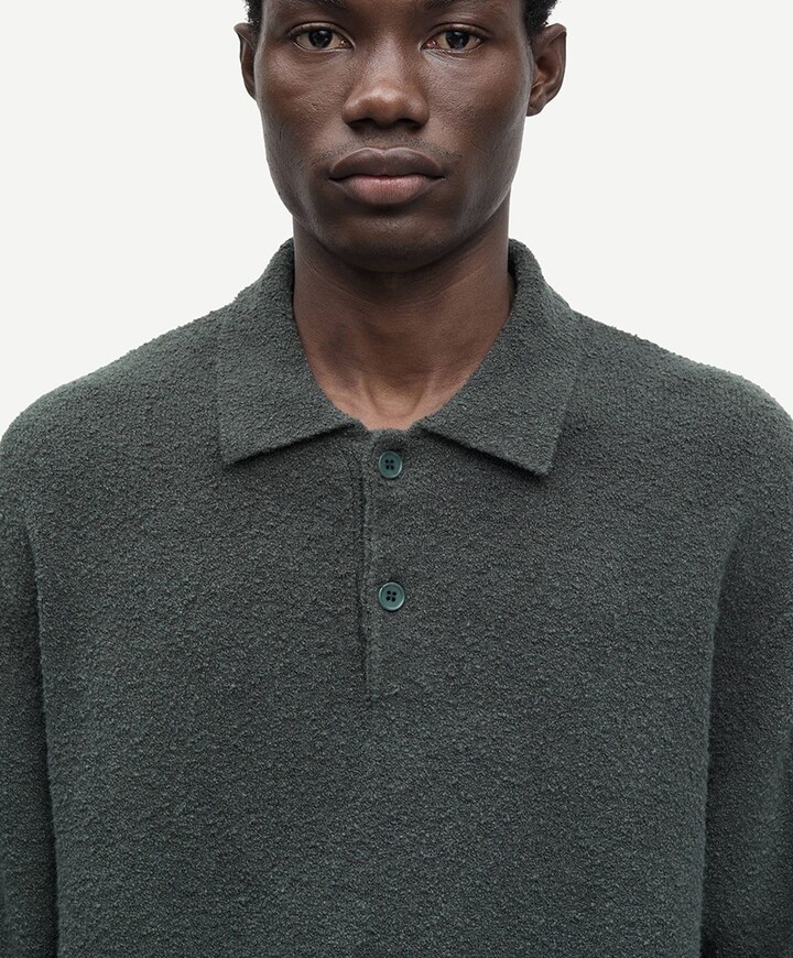 Heren polo groen