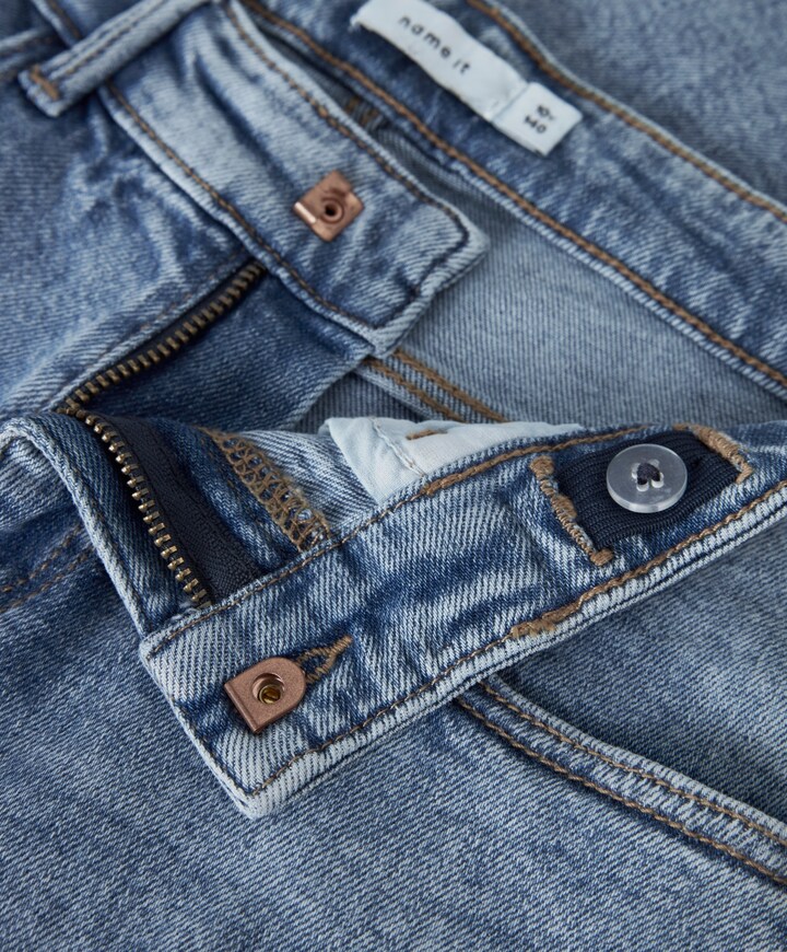 NKFROSE X-WIDE LW JEANS 1322-BC NOO meisjes jeans blauw