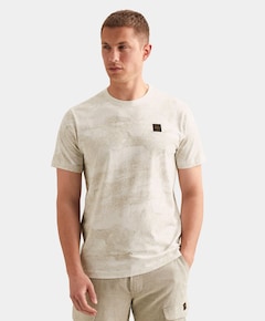 Heren T-shirt ecru