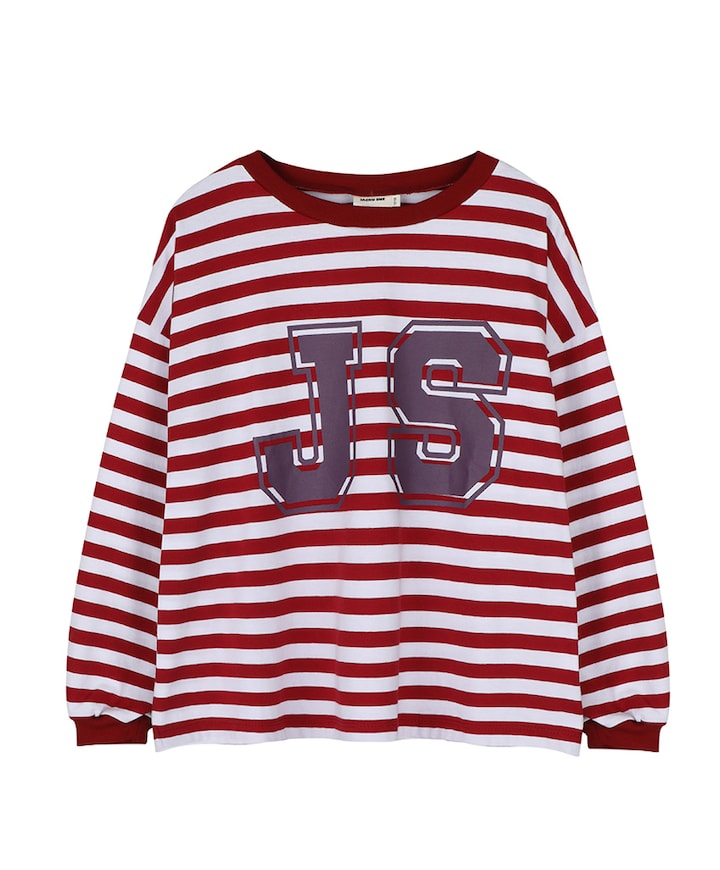 Meisjes longsleeve bordeaux