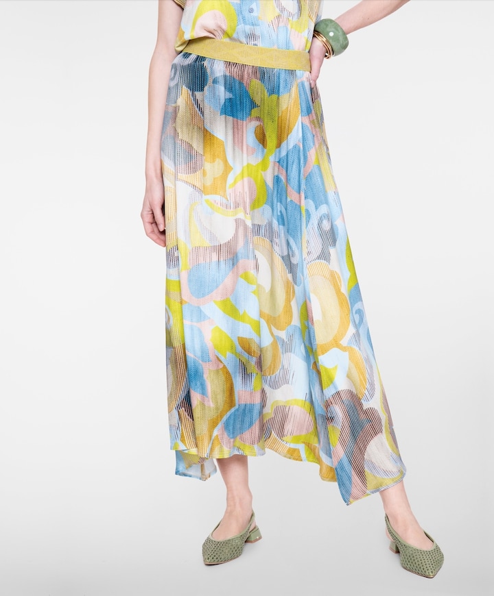 Dames rok blauw