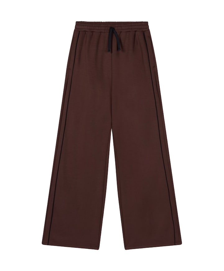PIPING dames broek bruin