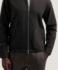 Heren overshirt bruin