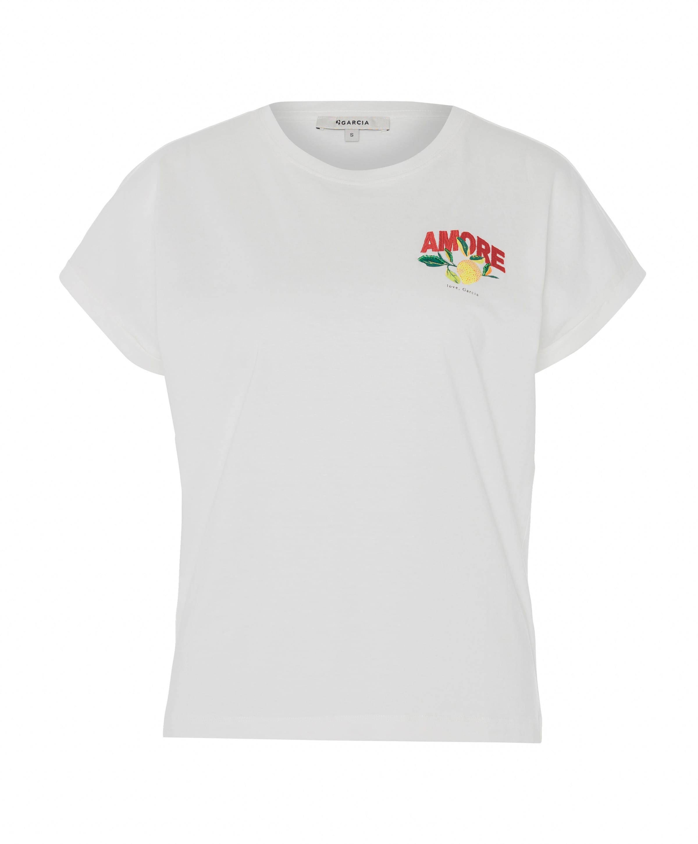 Dames T-shirt ecru