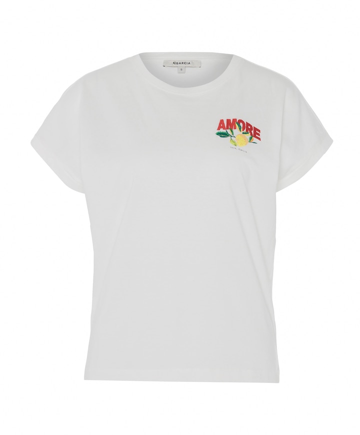 Dames T-shirt ecru