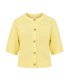 Dames vest geel