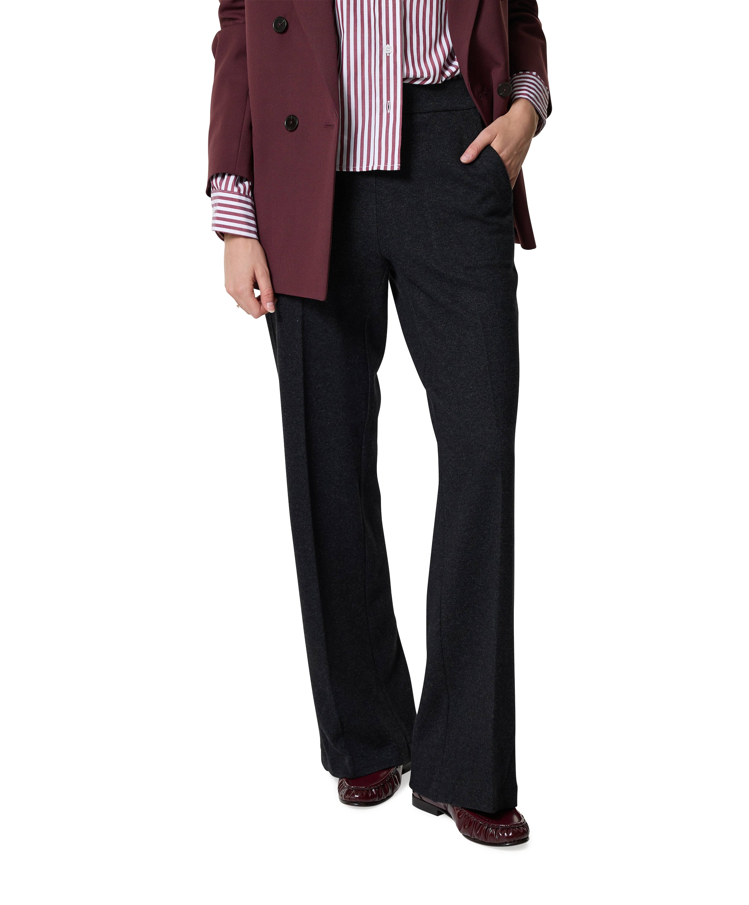 Ava utility dames broek zwart