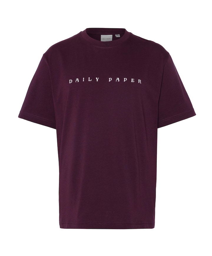 Heren t-shirt bordeaux