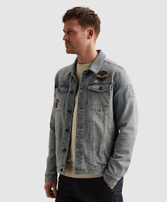Heren spijkerjas blauw