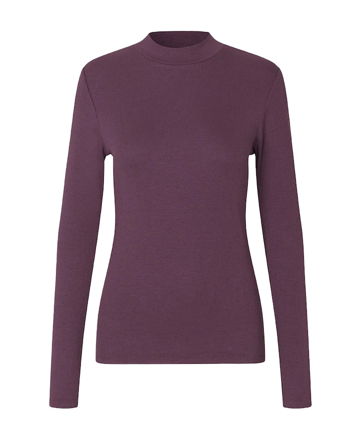 Dames longsleeve paars