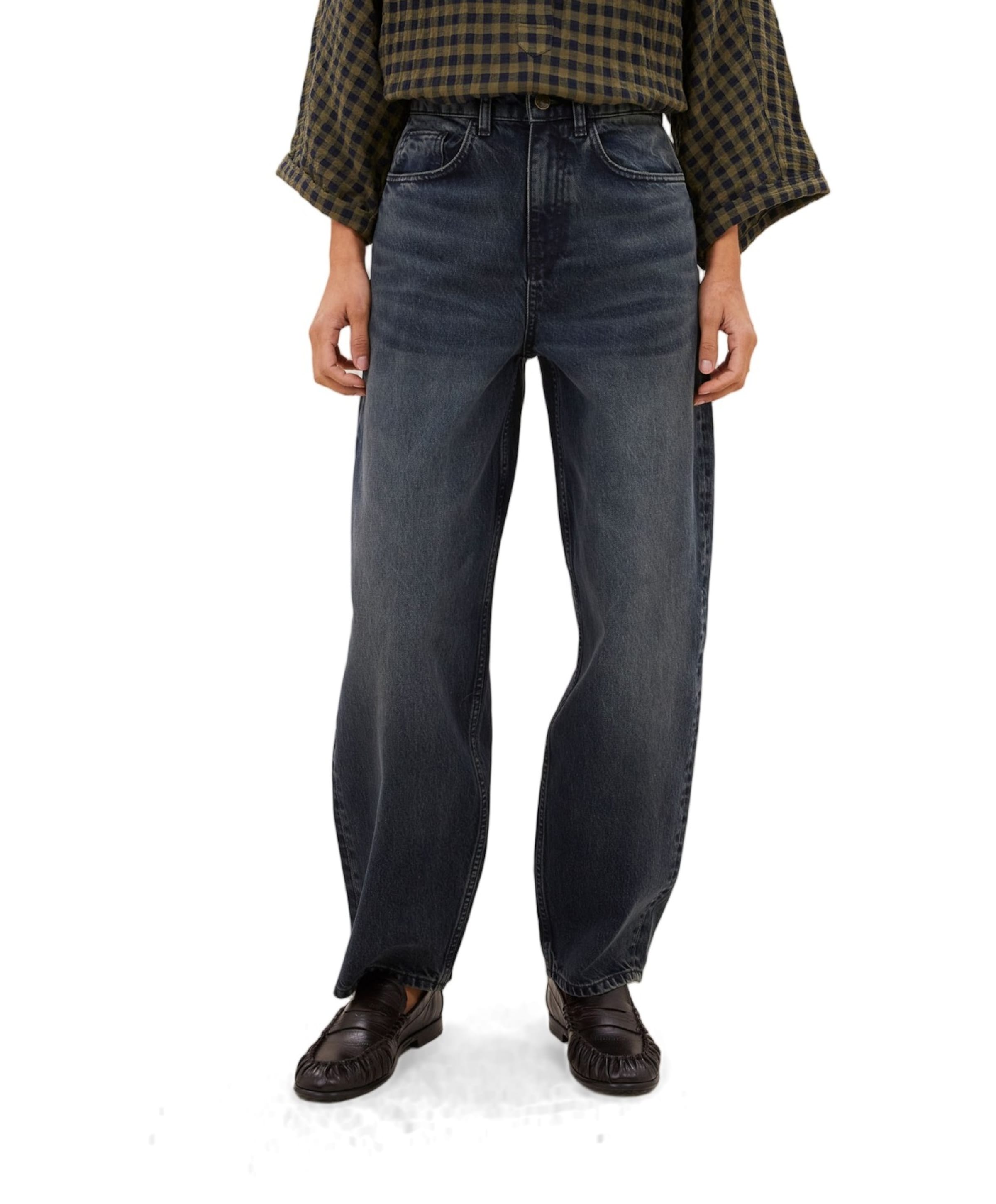 baloe oil dames jeans blauw