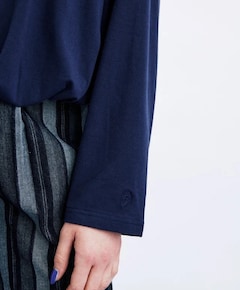 Dames longsleeve blauw