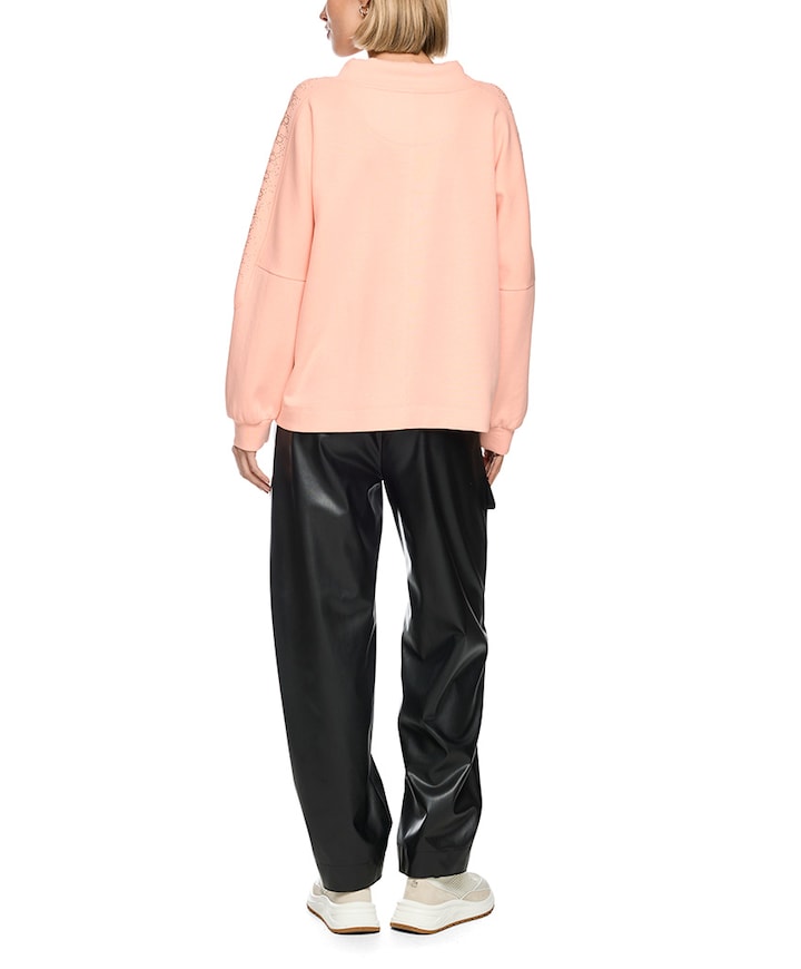Dames sweater oranje