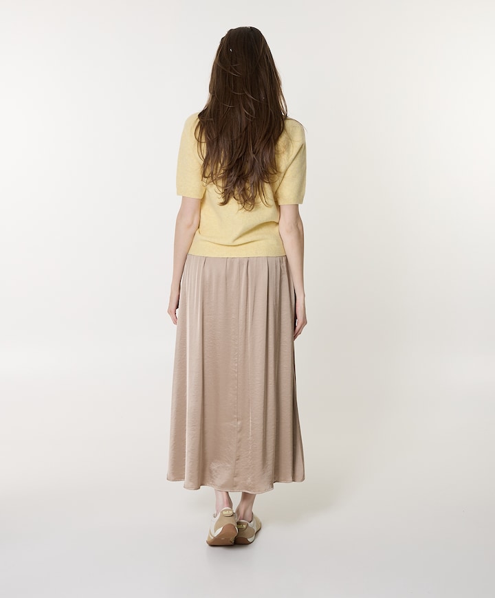 Dames rok beige