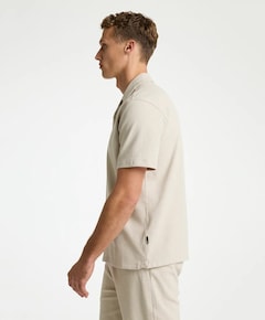 Heren polo beige