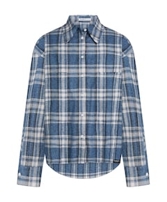 Dames blouse blauw