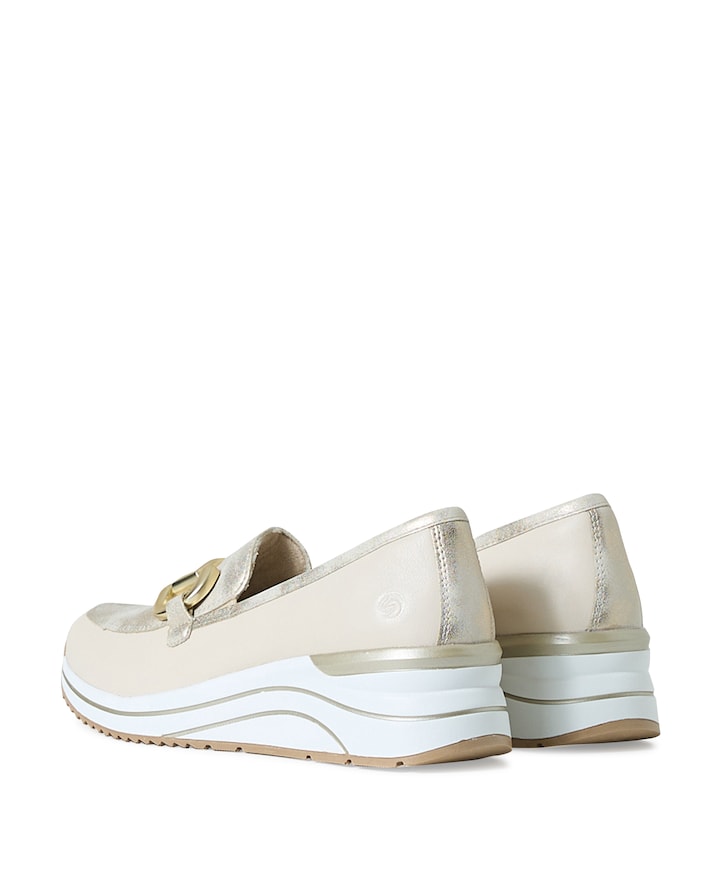 dames instappers beige