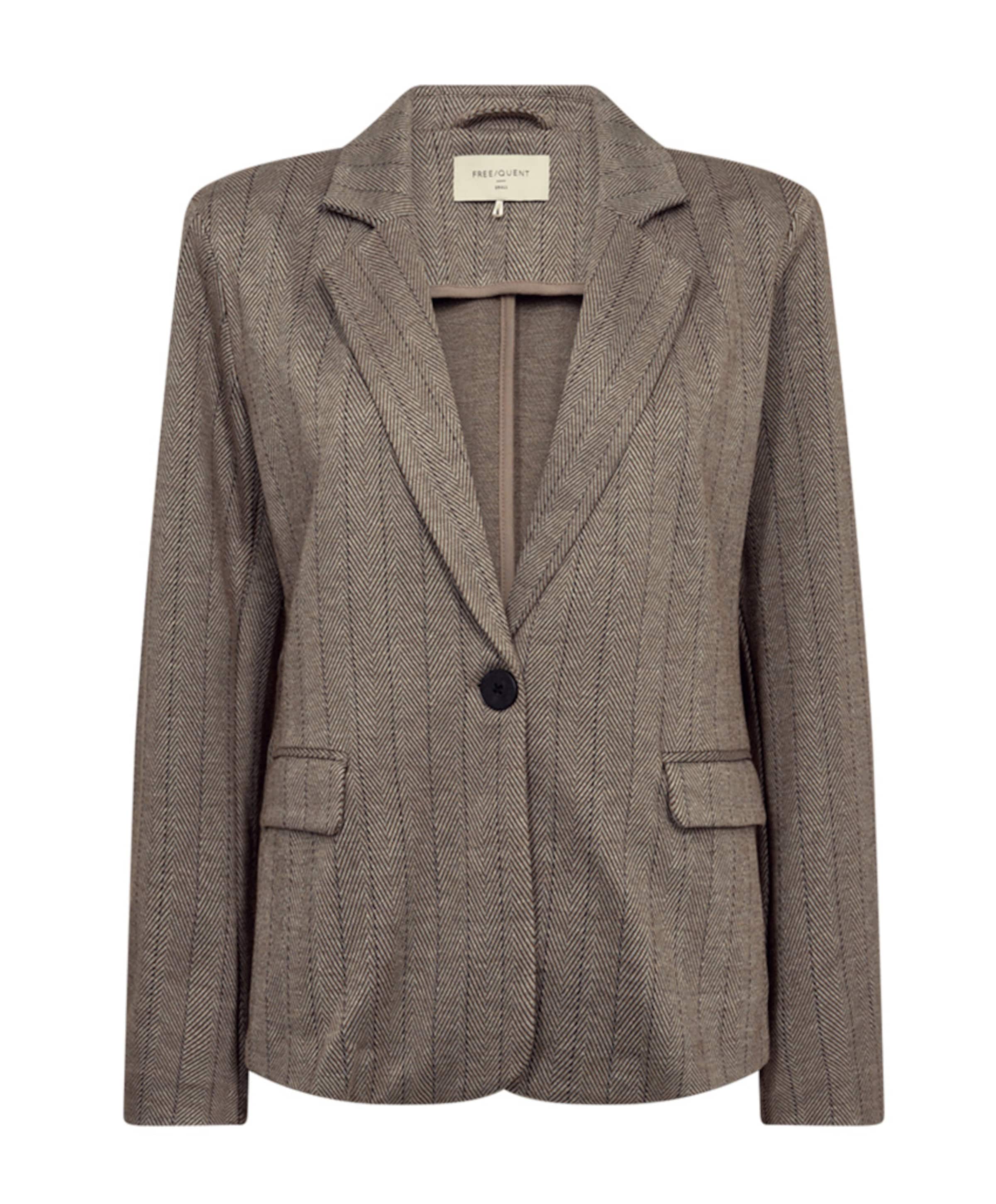Dames blazer beige
