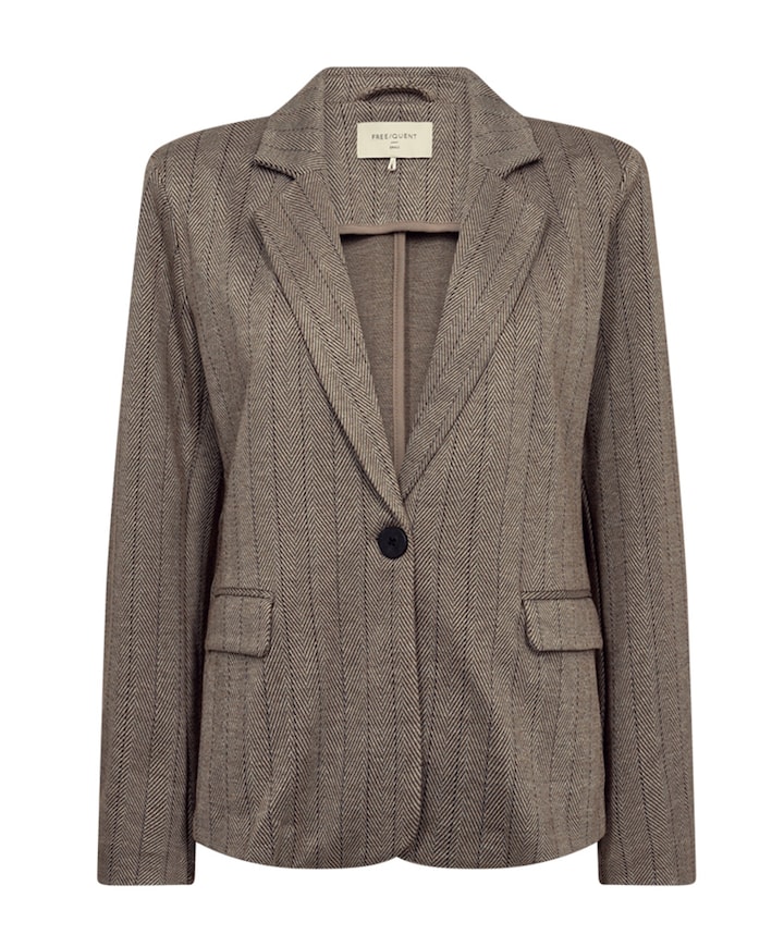 Dames blazer beige