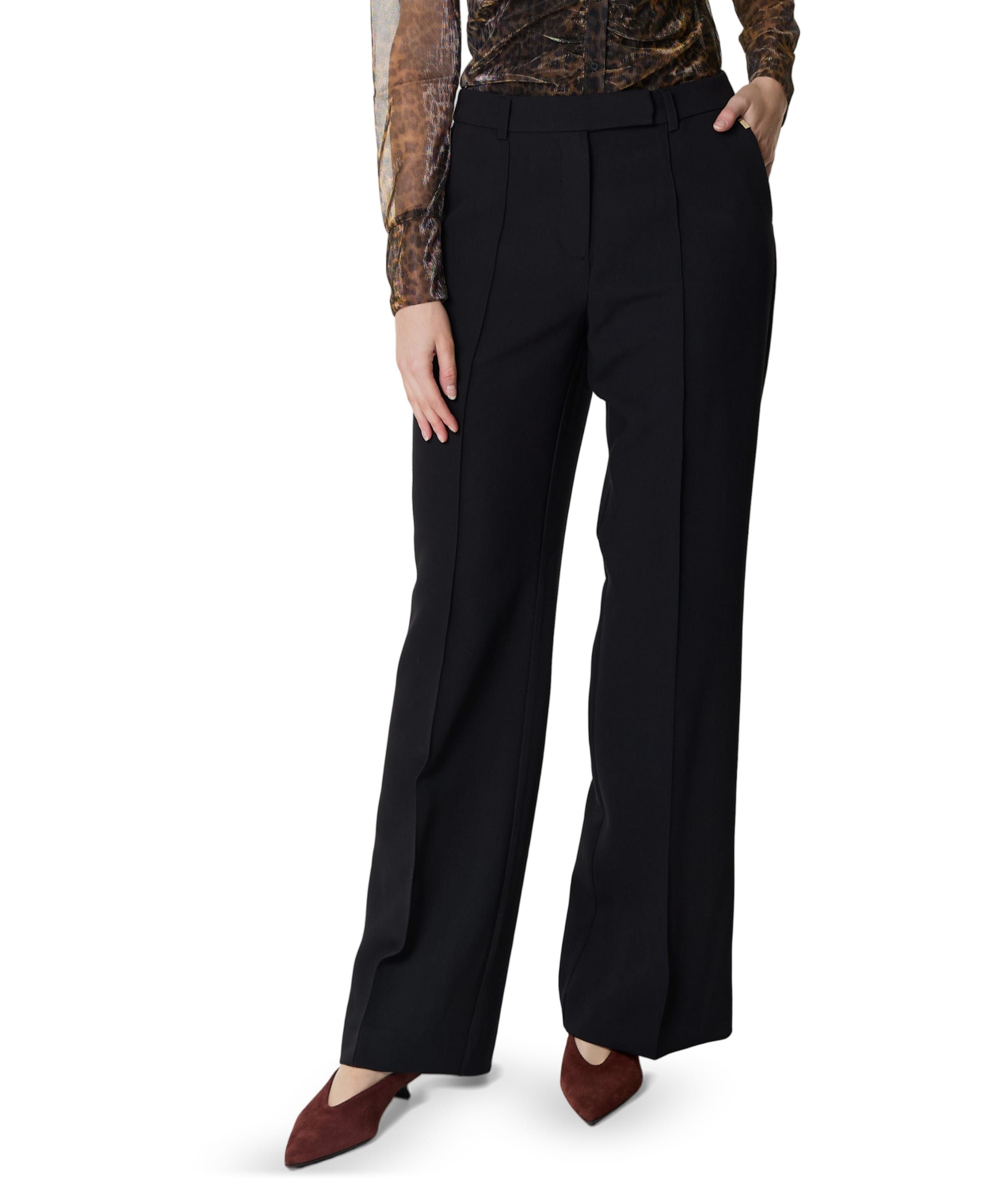 CHANTALLE R PES 345 dames pantalon zwart