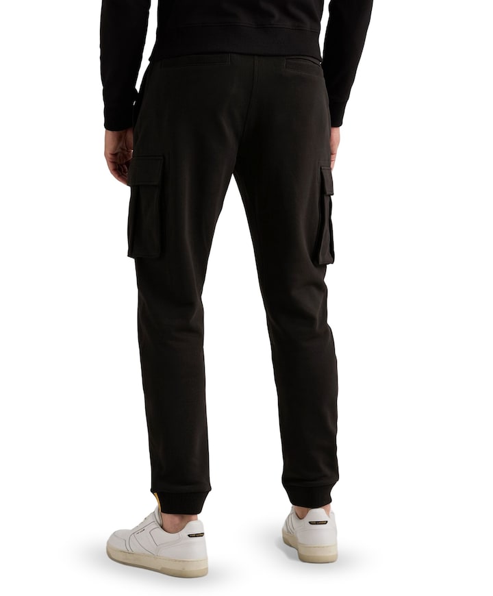 AIRSTREAMER SWEAT CARGO PEACHED TE heren broek zwart