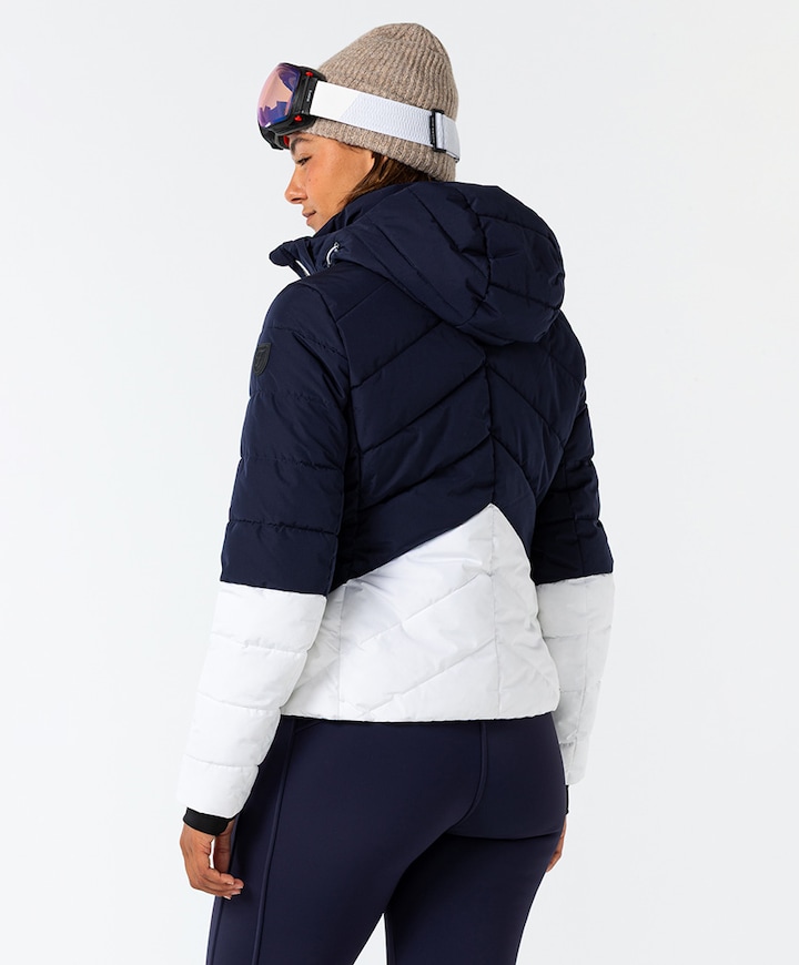 Dames ski-jas blauw