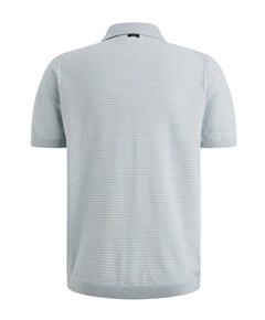 Heren polo blauw