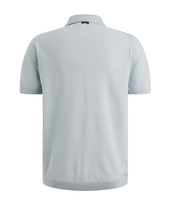 Heren polo blauw
